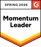 G2 Momentum Leader badge